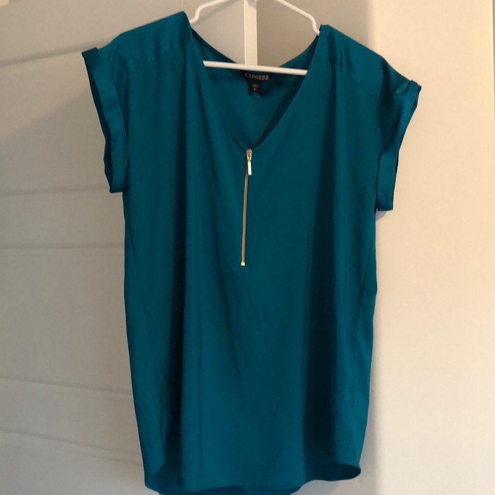 Turquoise express top